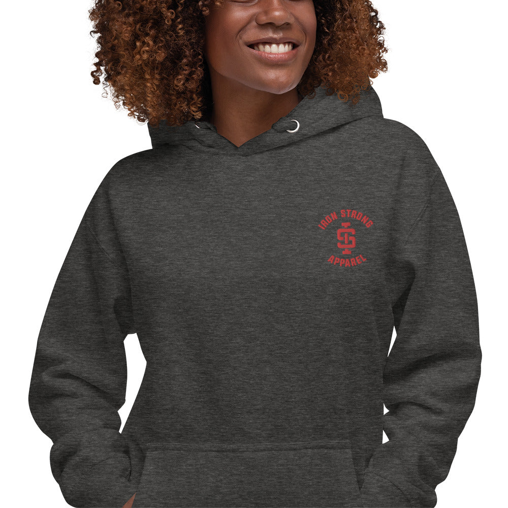 Charcoal Heather training hoodie