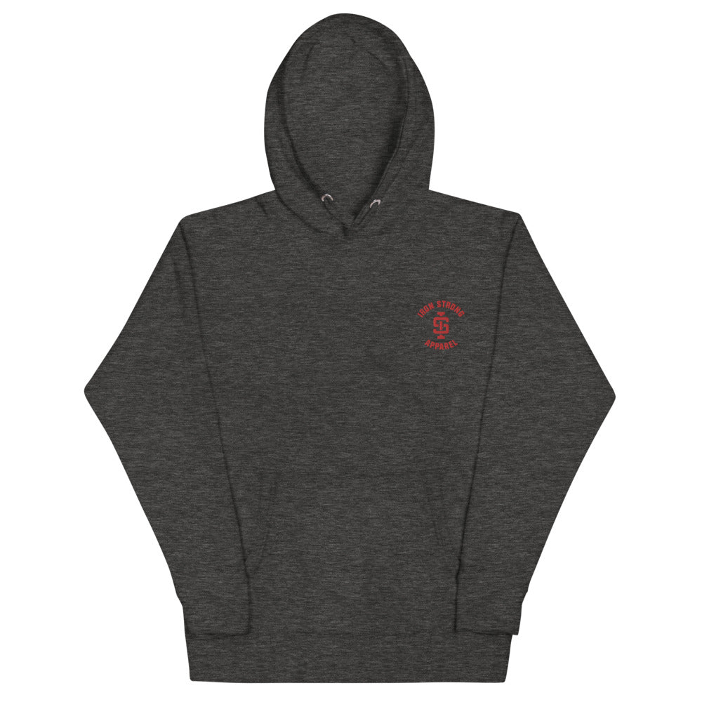 Charcoal Heather weightlifting hoodie
