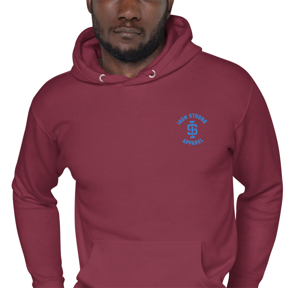 Maroon training hoodie